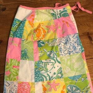 Lilly Pulitzer Wrap Skirt